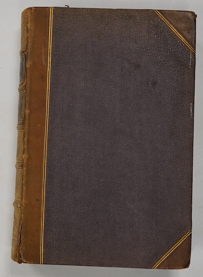 Dickens, Charles - Little Dorrit. First Edition. pictorial engraved and printed titles, frontis. and 38 plates (by H.K. Browne); near contemp. gilt ruled half calf and cloth, gilt extra decorated panelled spine with red